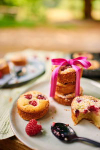 Financiers framboises citron vert