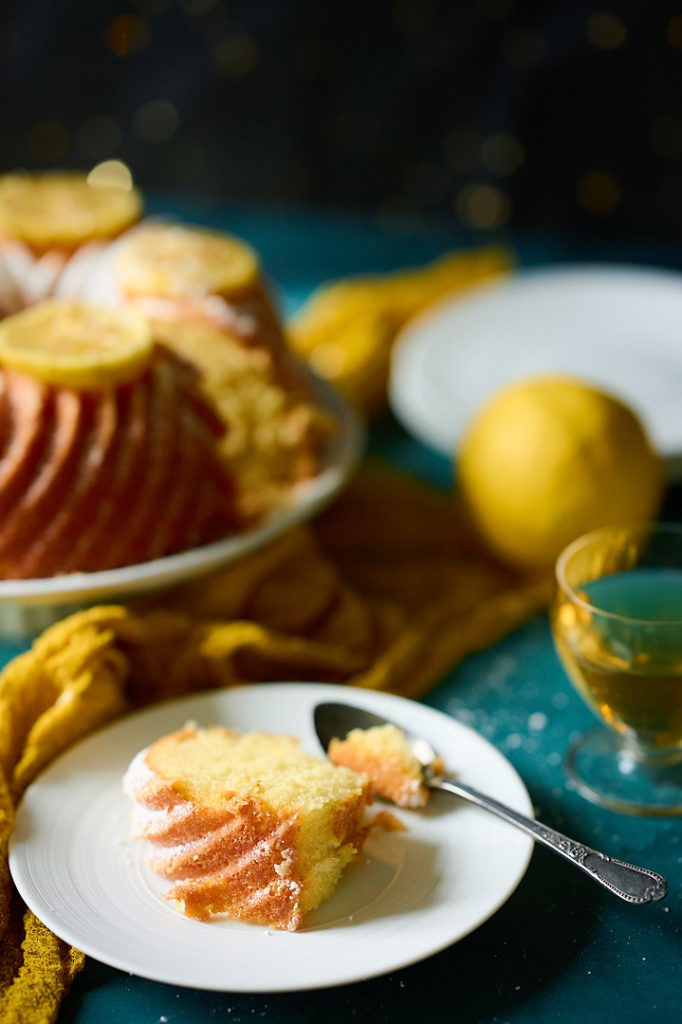 bundt cake délicieux citron et limoncellol