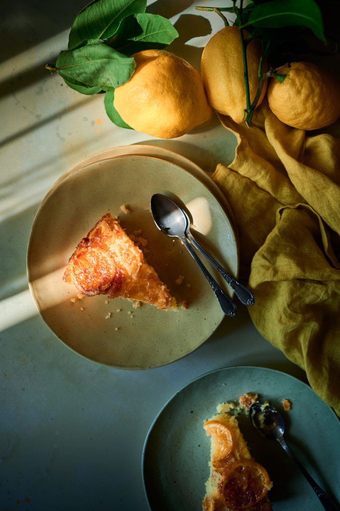 recette gâteau renversé au du citron
