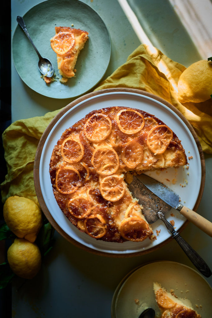 recette gâteau renversé au du citron